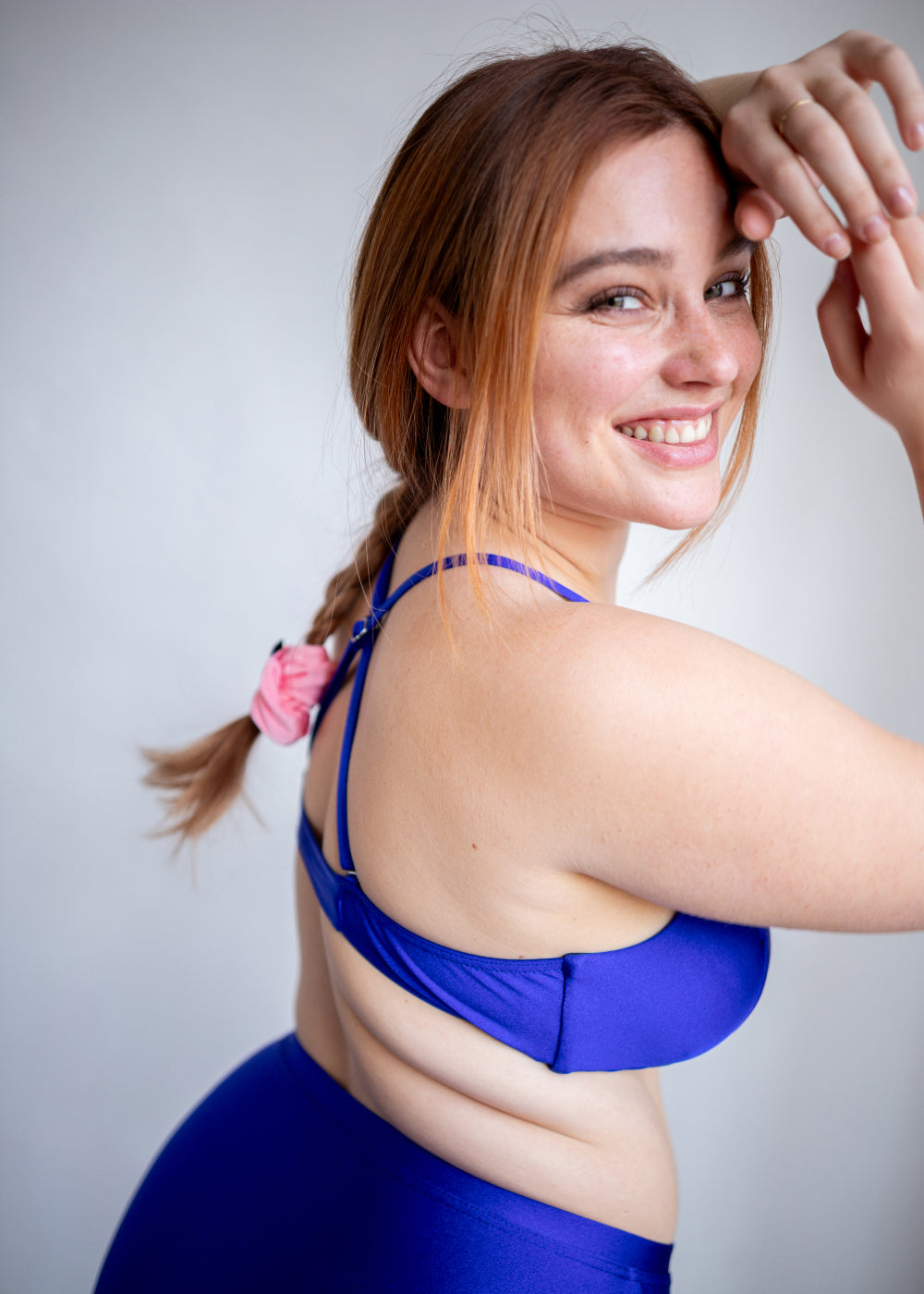 Plavkový top Donna Deep Blue