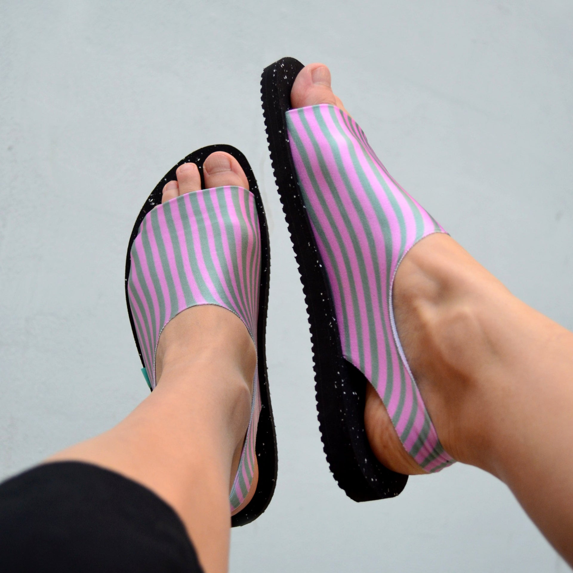 Two-piece sandals Plove Light Pink