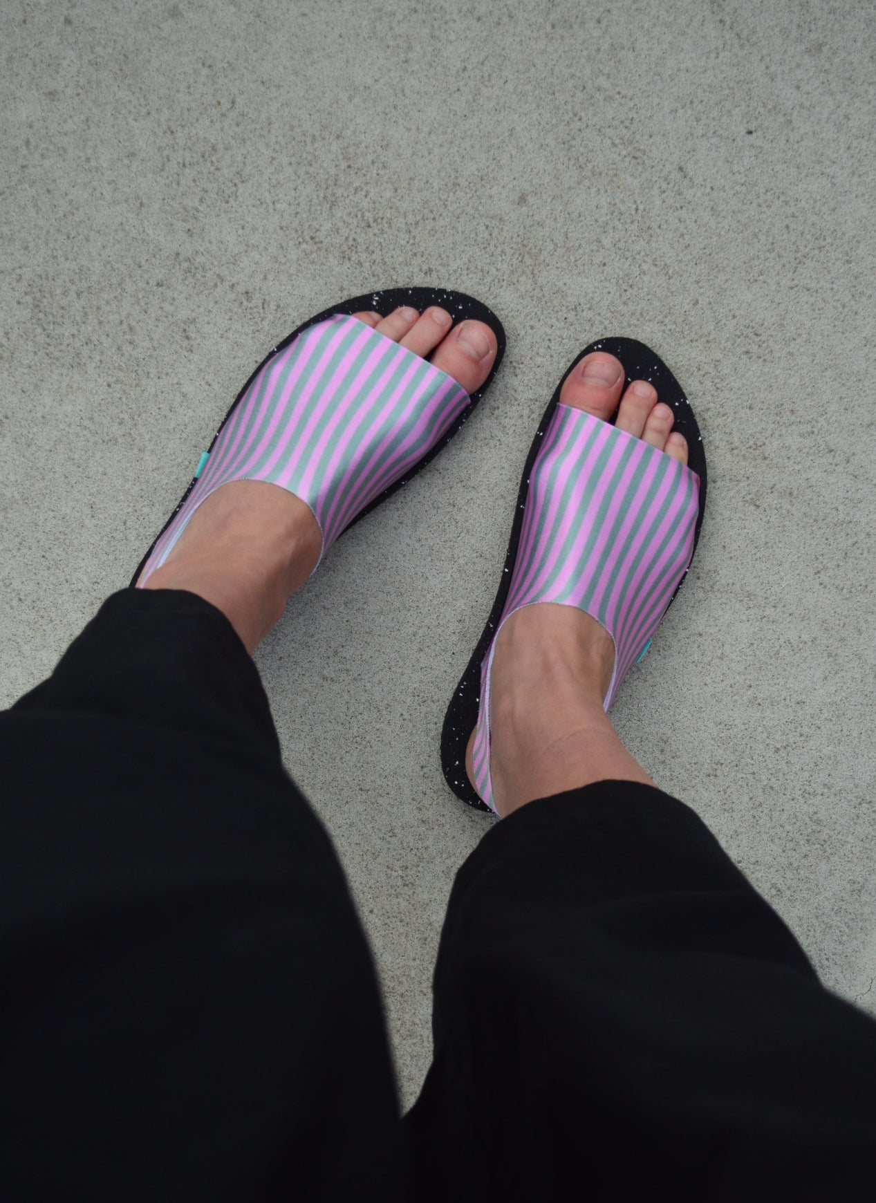Two-piece sandals Plove Light Pink