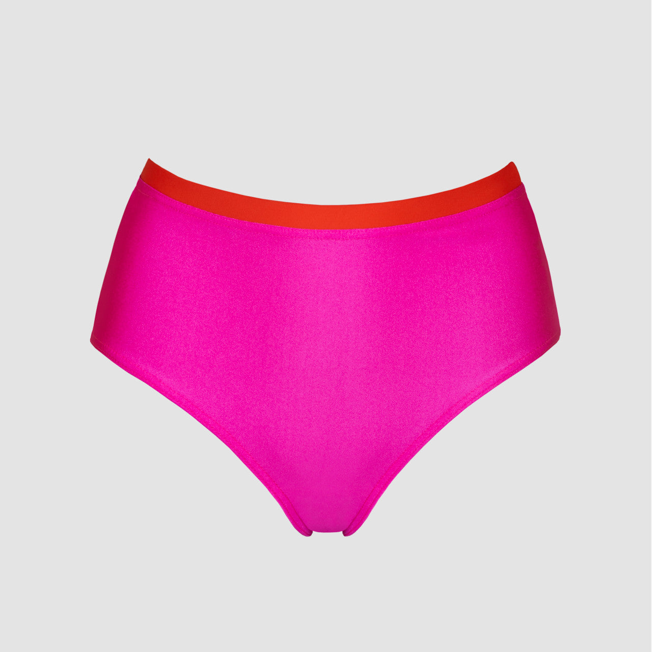 Plavkové kalhotky Donna Fuchsia - vysoký pas