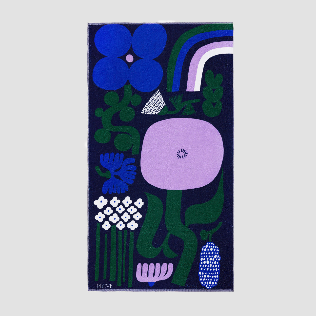 Ručník Flora Dark Blue