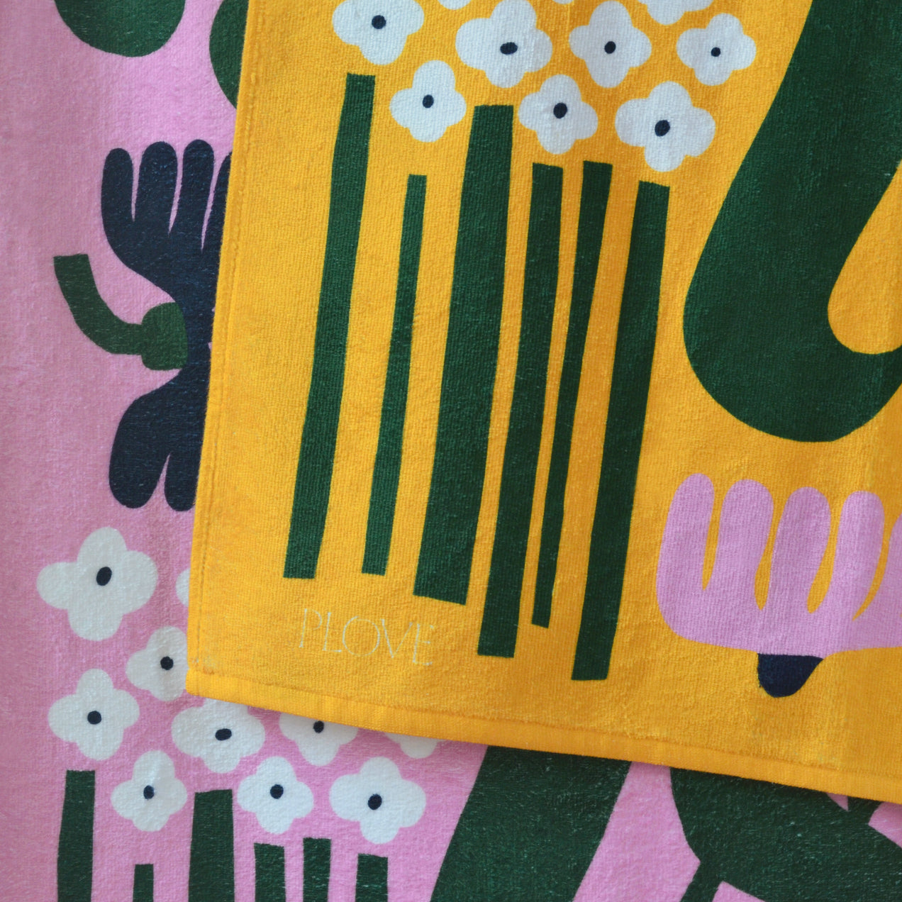 Ručník Flora Yellow