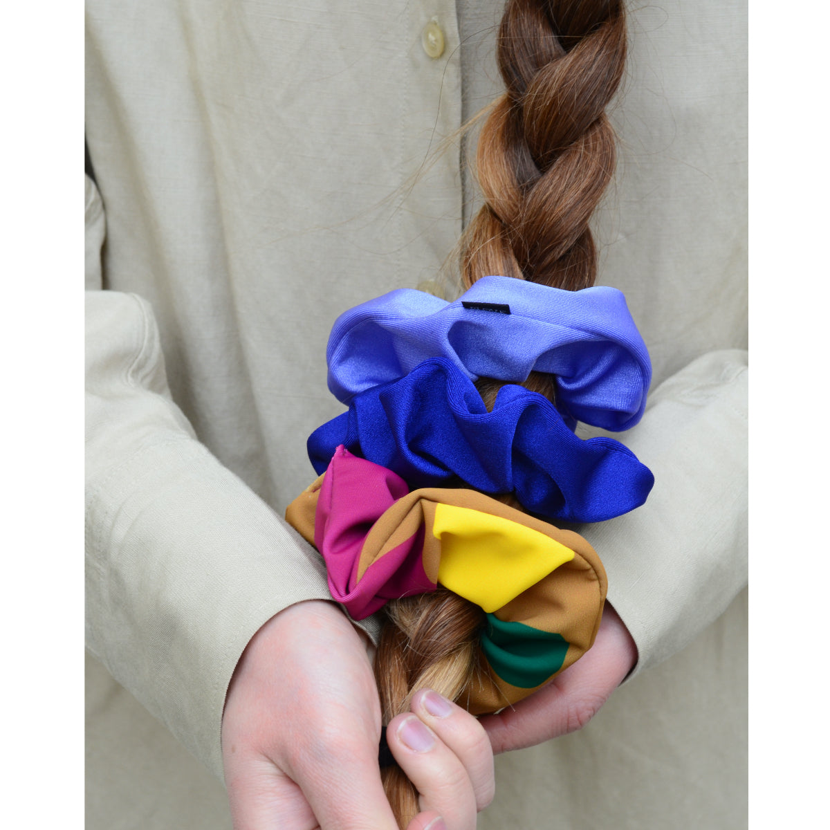 Scrunchie Gumička potisk