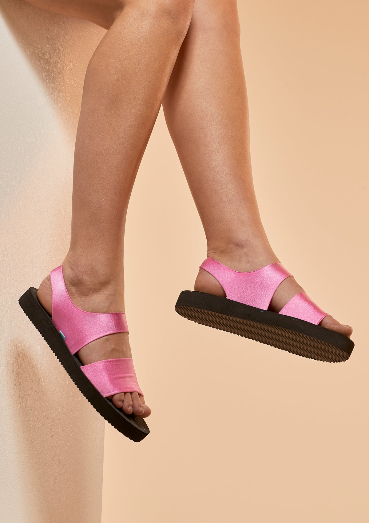 Two-piece sandals Plove Light Pink