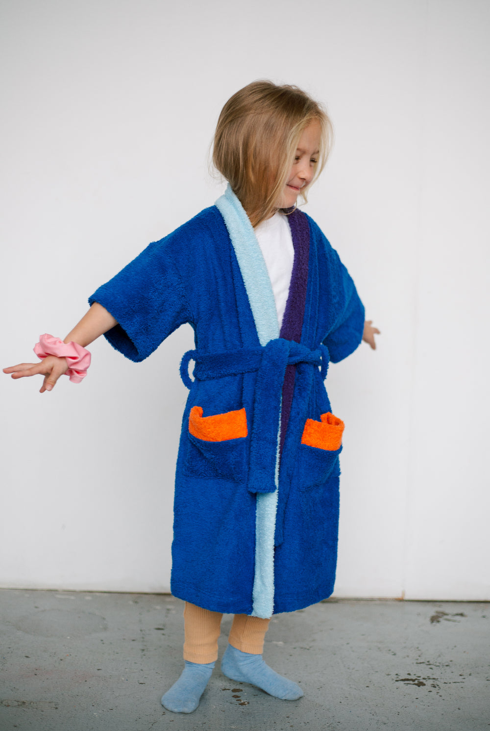 Kid's bathrobe Home Blue