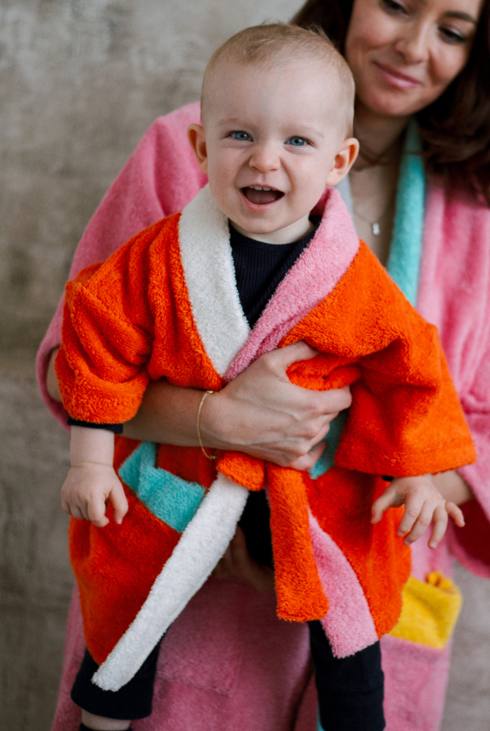 Kid's bathrobe Home Orange