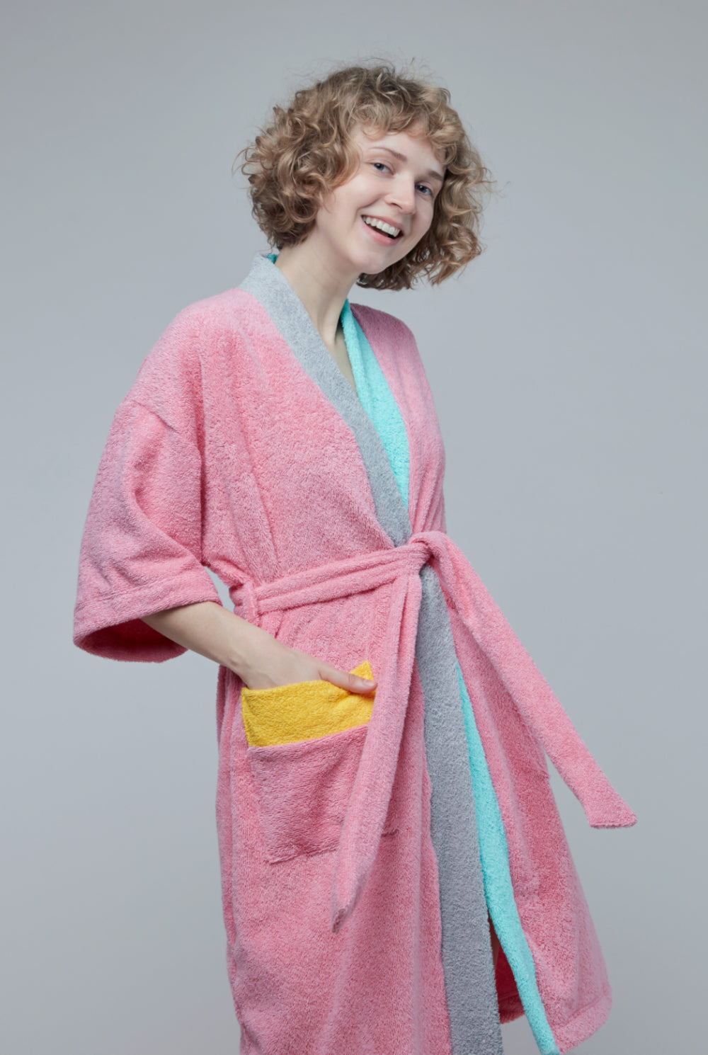 Bathrobe Home Pink