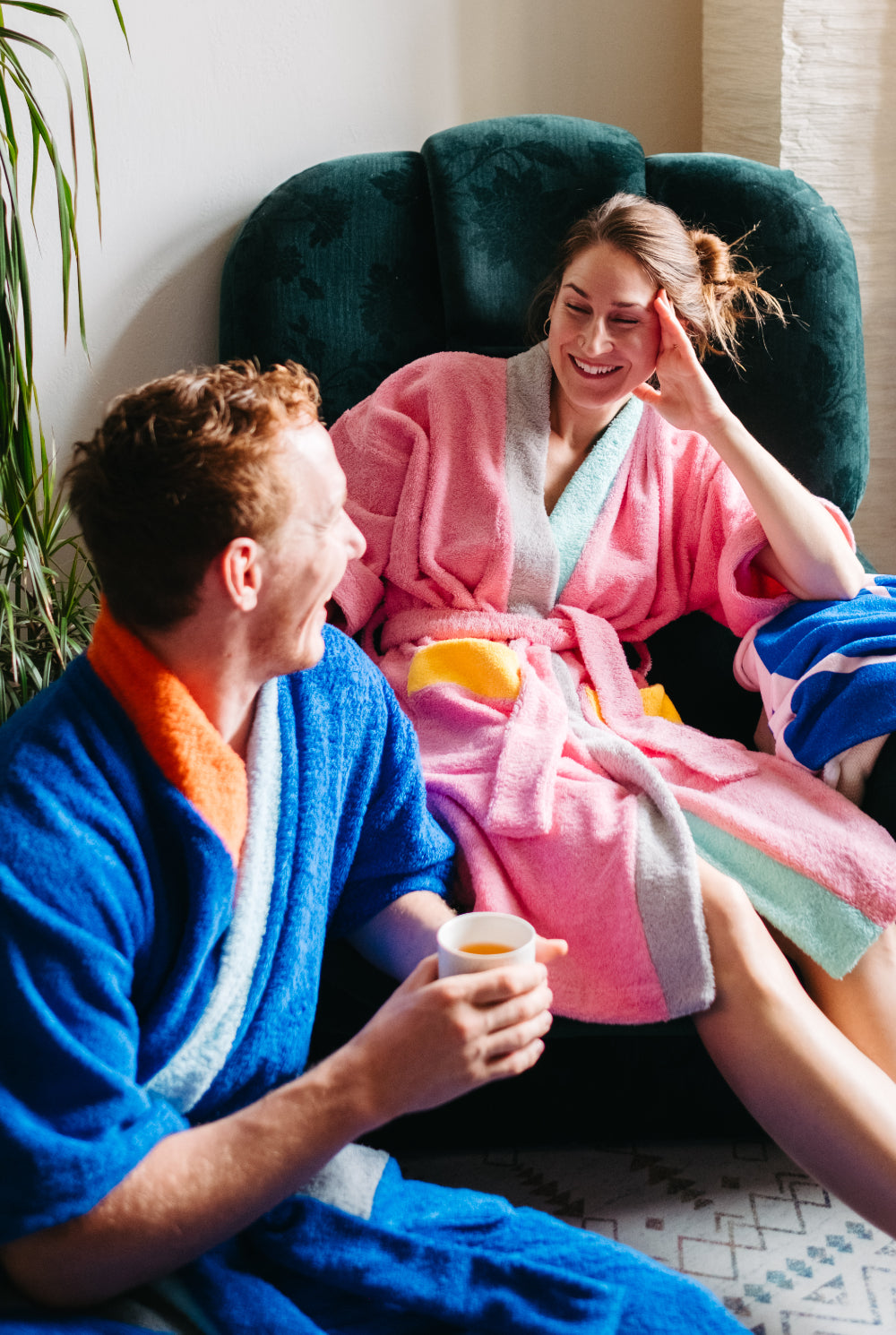 Bathrobe Home Pink