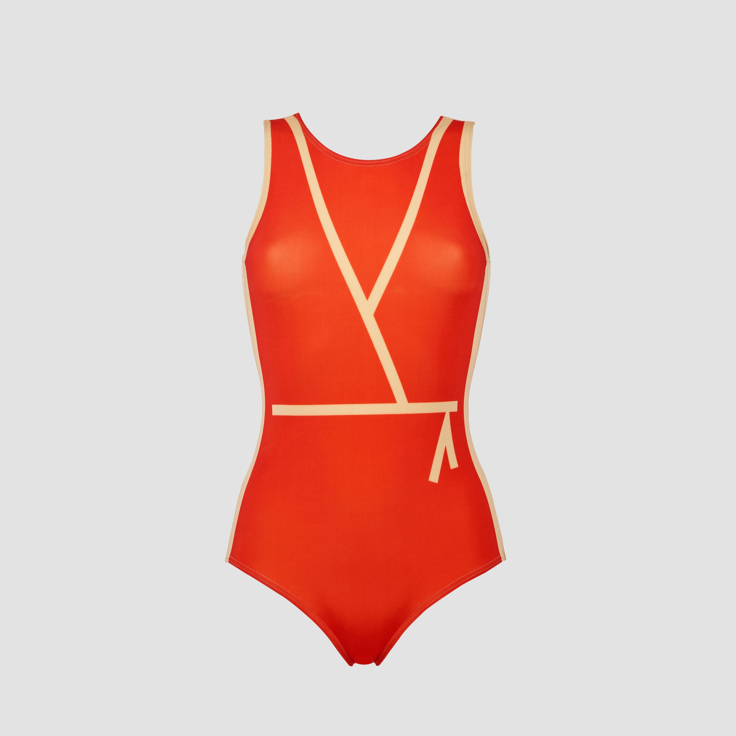 Limited Red one-piece swimsuit