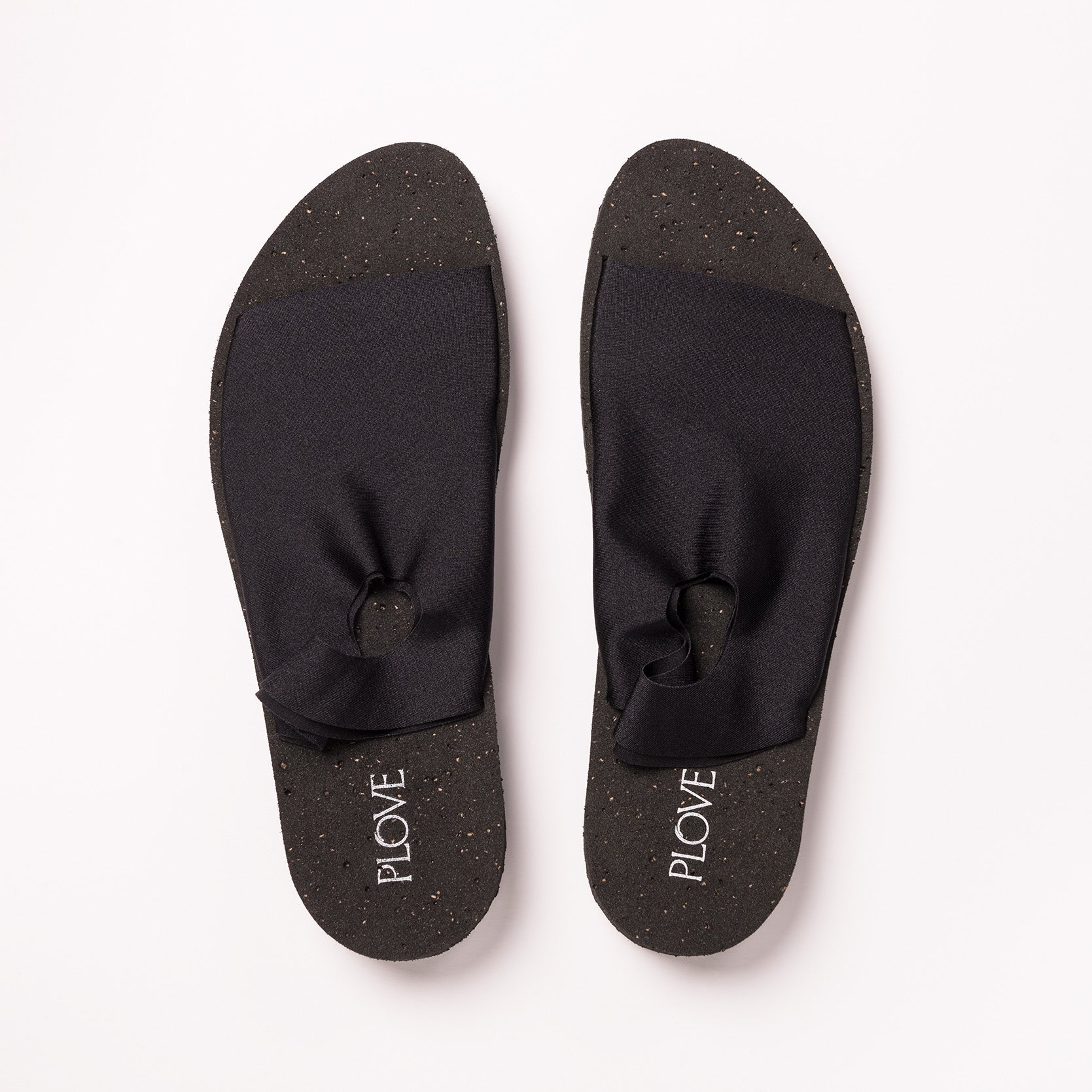 Jednodílné sandály Carbon Black